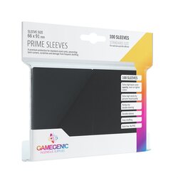 Gamegenic Prime Sleeves Standard Black